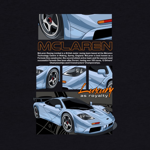 McLaren Racing Car by milatees